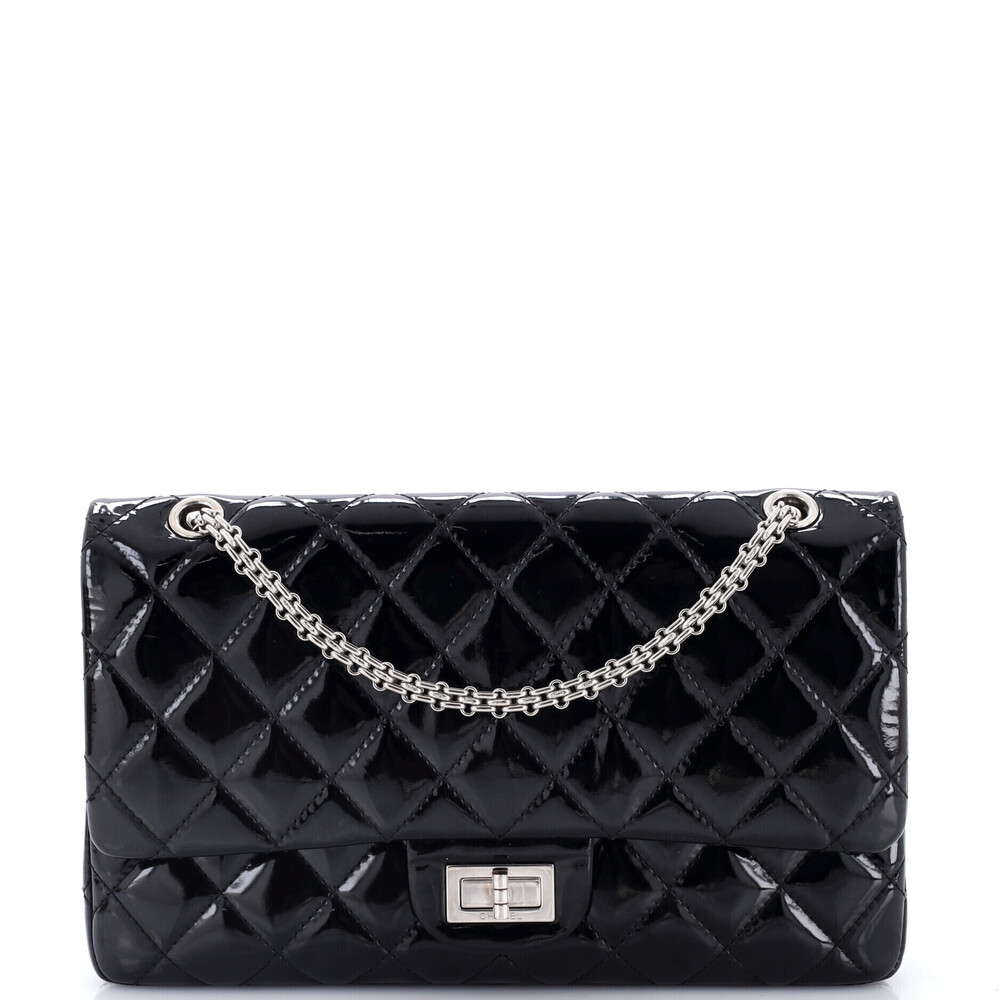 Chanel 227 Reissue 2.55 Flap Bag Quilted Patent